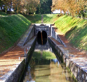 L'entrée du tunnel