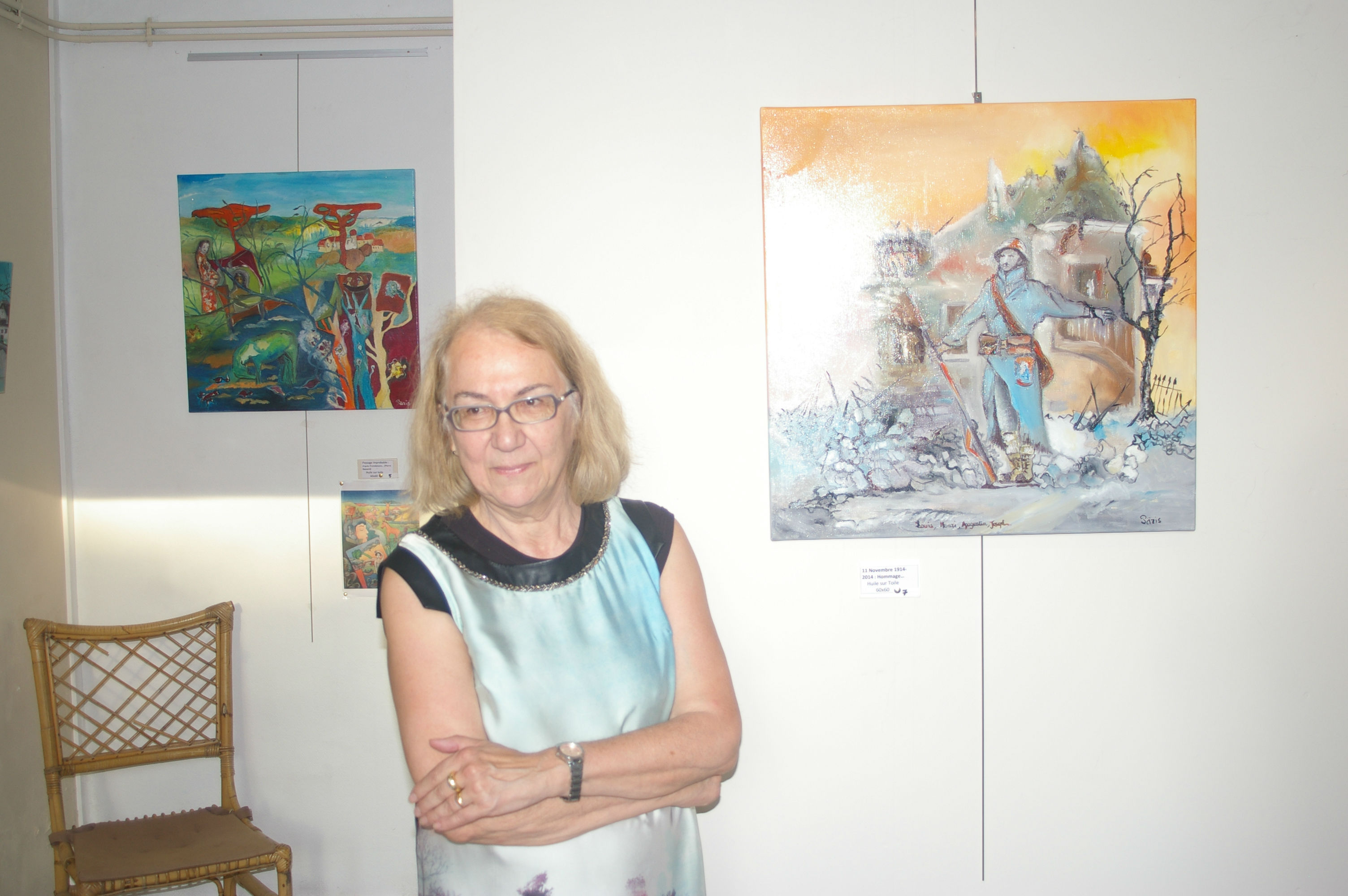 Vernissage expo Anne marie Paris 1