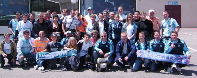 Supporters de l’Olympique de Marseille