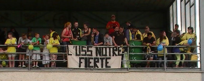 Supporters de l'Union Sportive Sceycolaise